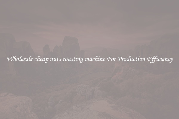 Wholesale cheap nuts roasting machine For Production Efficiency