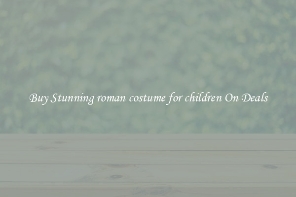 Buy Stunning roman costume for children On Deals