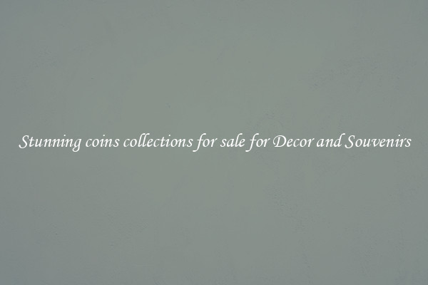Stunning coins collections for sale for Decor and Souvenirs