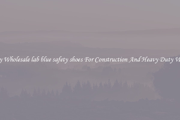 Buy Wholesale lab blue safety shoes For Construction And Heavy Duty Work