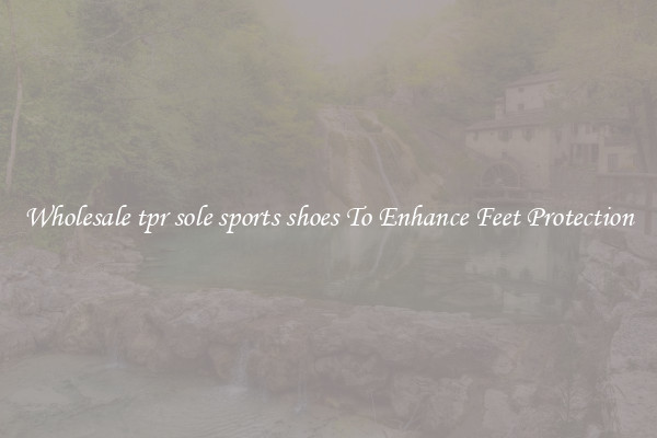 Wholesale tpr sole sports shoes To Enhance Feet Protection