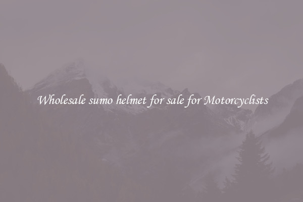 Wholesale sumo helmet for sale for Motorcyclists